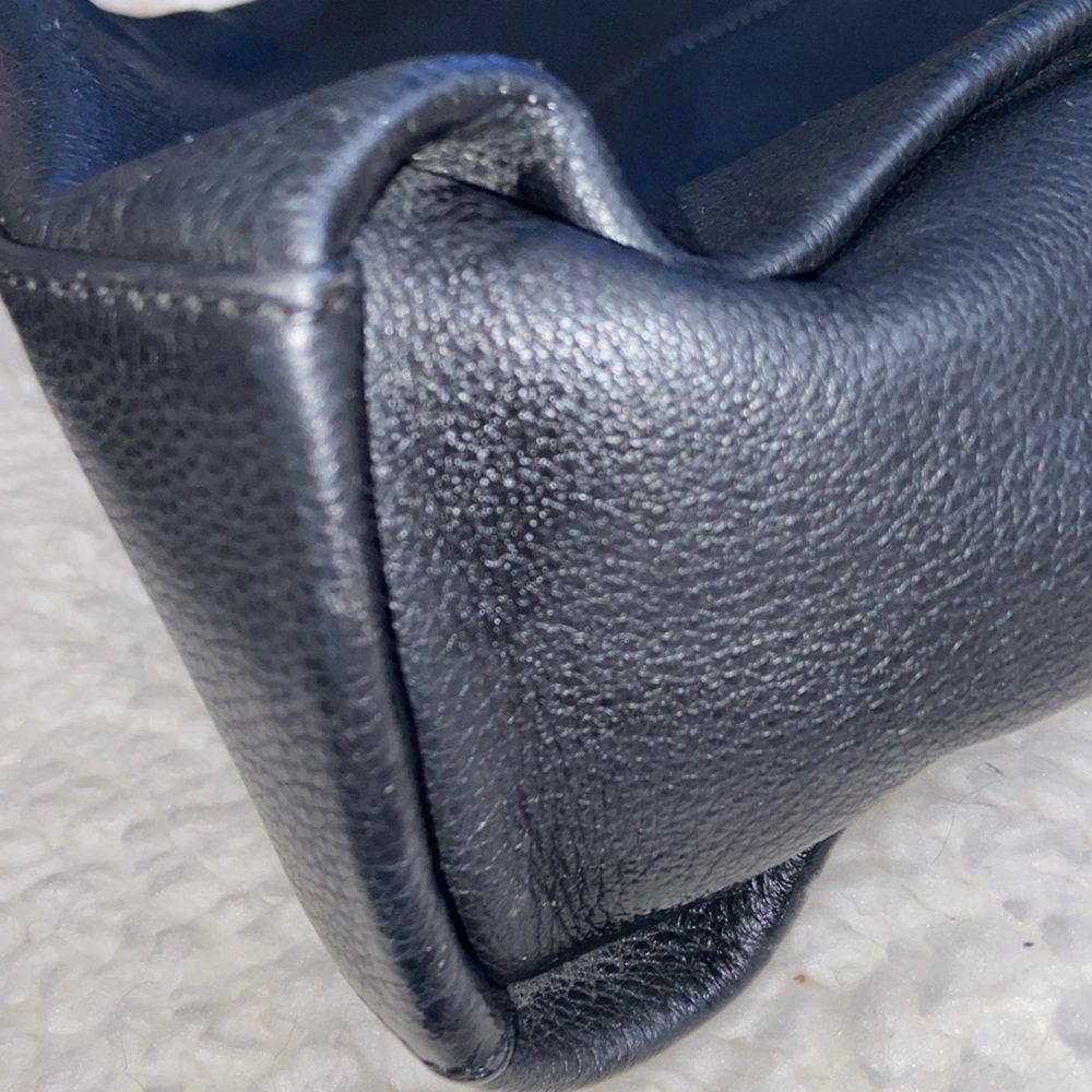 Vince Camuto Cesil Hobo shoulder bag doubleTassel blk pebbled leather w/Dustbag - Picture 12 of 13